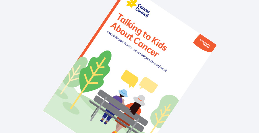 Image of book cover of Talking to Kids About Cancer