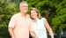 smiling man and woman