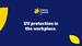 UV protection in the workplace