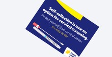 Image of cervical screening self collection wallet card