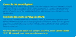 Inforgraphic on rare cancer types.