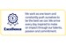 Cancer Council SA value Excellence