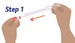 Step one of cervical screening self collection